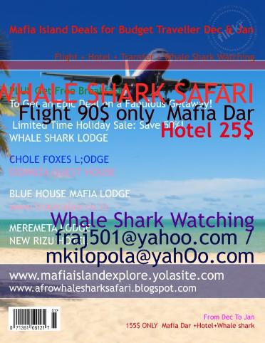 Fly to Mafia island 90$ only